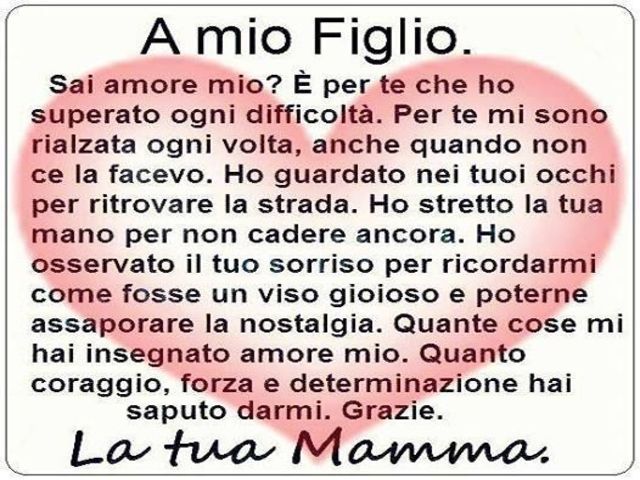 dediche per i figli