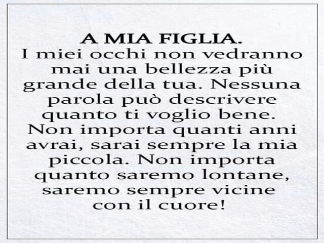 frasi da dedicare a una figlia