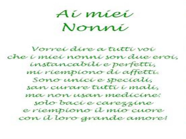 frasi da dedicare ai nonni