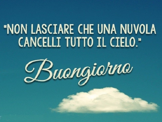 frasi belle buongiorno