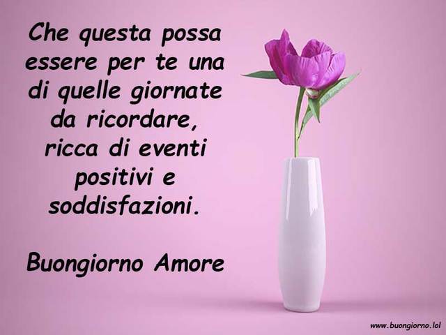 amore buongiorno