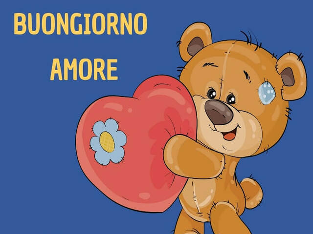 amore mio buongiorno