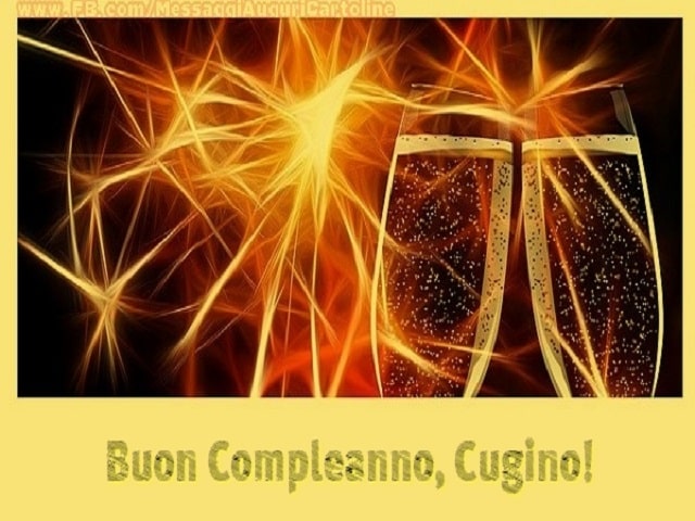 biglietto compleanno cugino