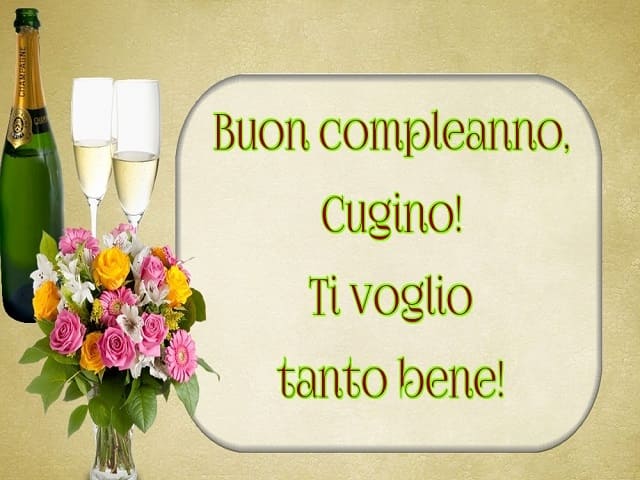 buon compleanno caro cugino