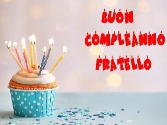 buon compleanno fratello