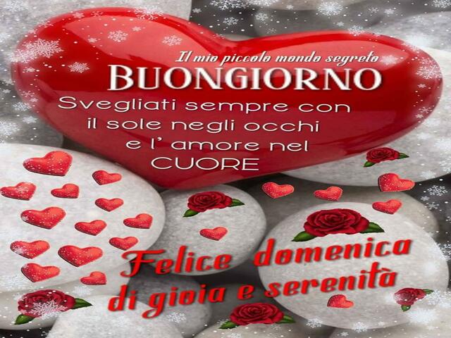 buona domenica amore 