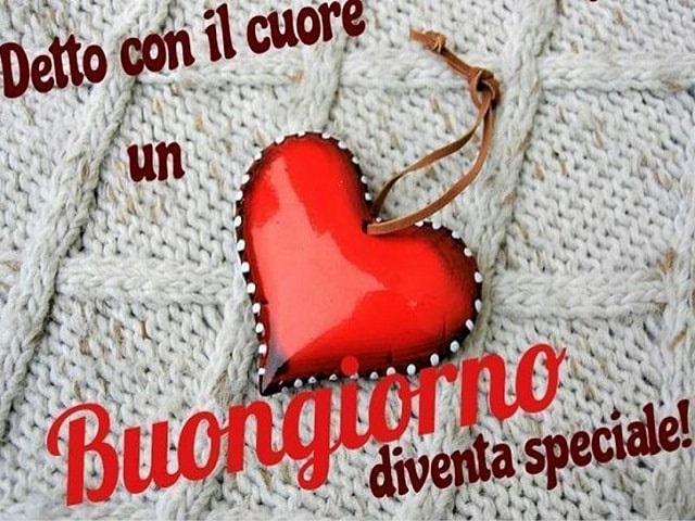 buongiorno amiche