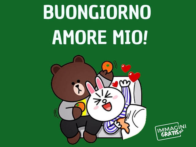 buongiorno amore divertenti