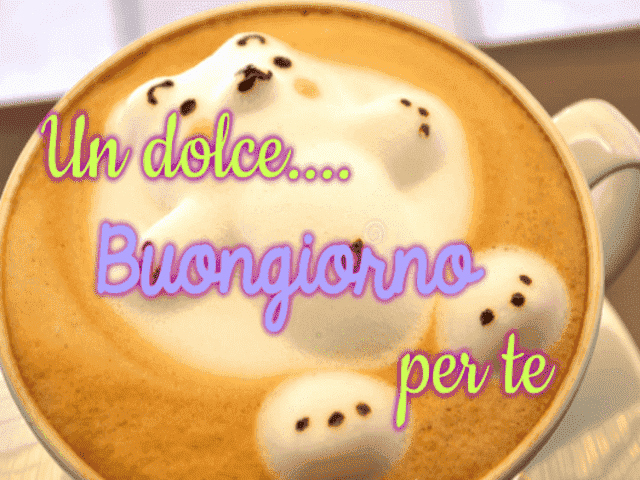 buongiorno dolce amore 