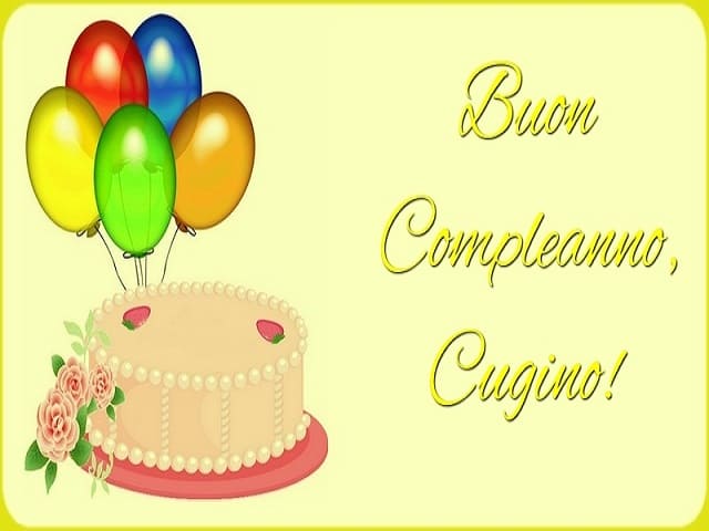 compleanno di un cugino