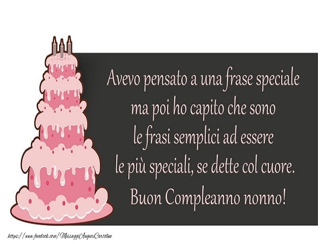 compleanno nonni