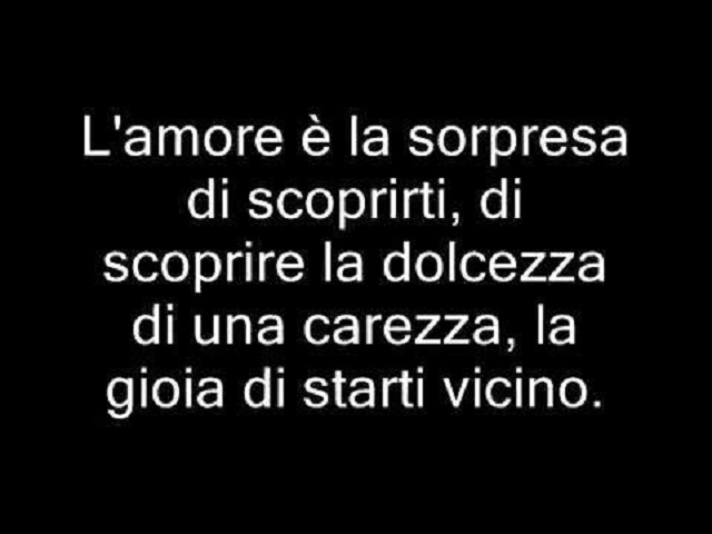 dichiarazione d'amore