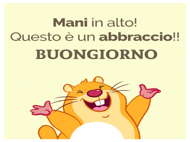 frase divertente del buongiorno