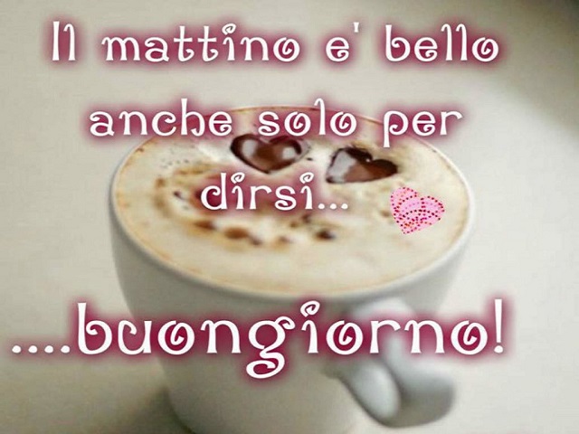 frasi buongiorno caffè