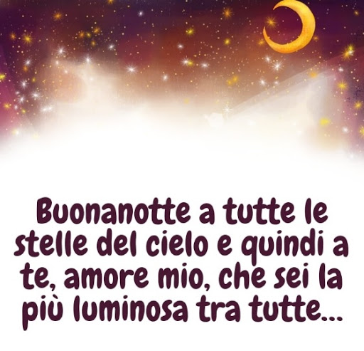 frasi di buonanotte con immagini