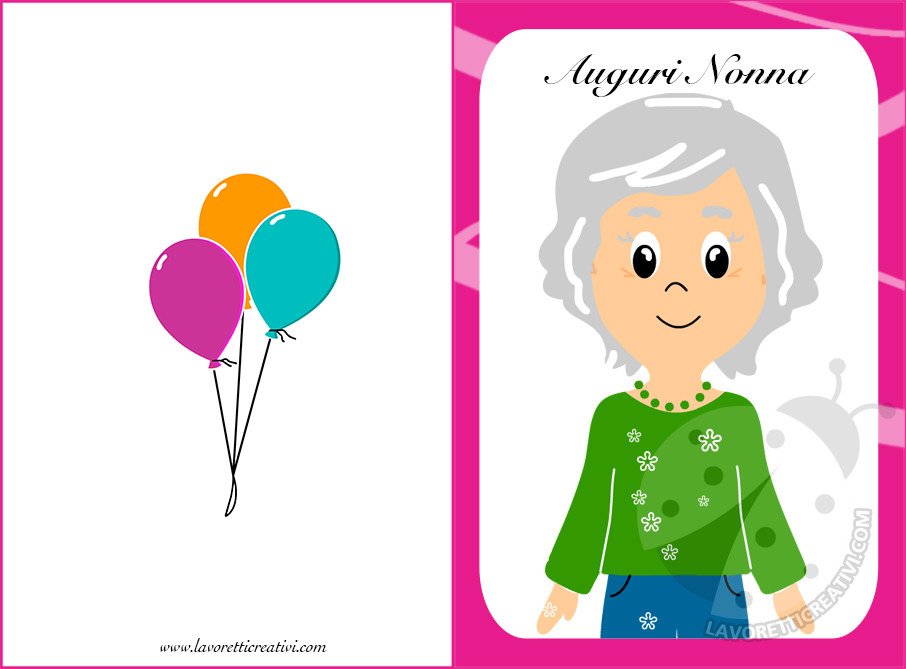 immagini di buon compleanno nonna