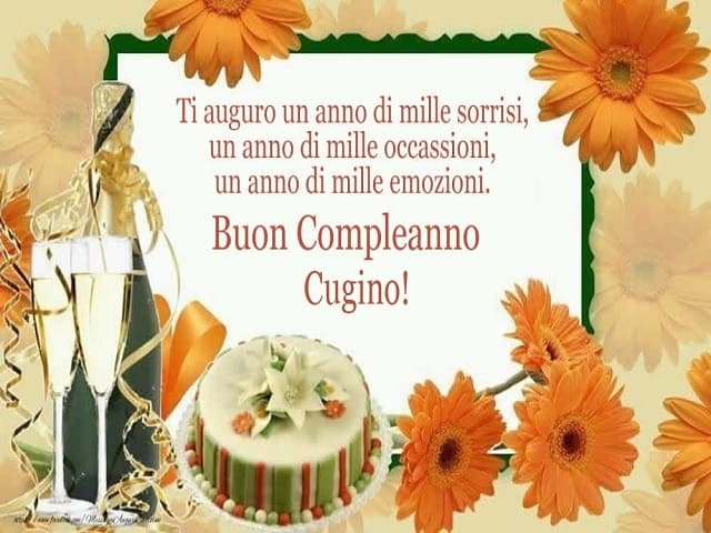 lettera buon compleanno cugino