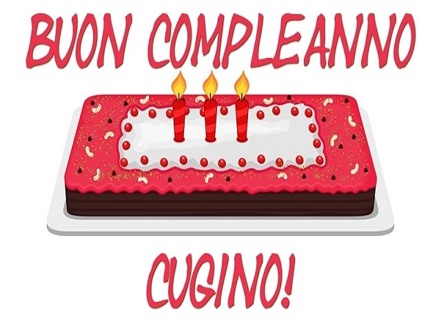 lettera di compleanno al cugino