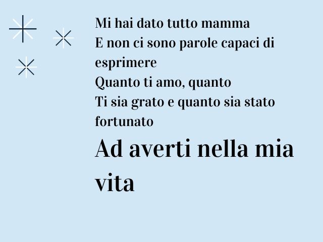 lettera figlio ai genitori