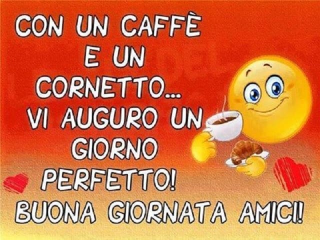 sms buongiorno amici