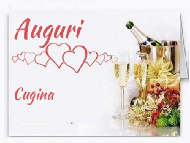 tanti auguri a mia cugina