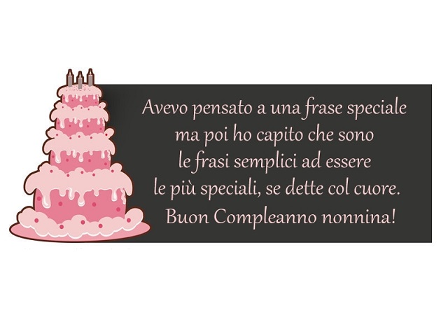 tanti auguri nonna