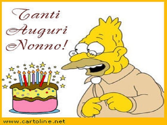 torte di compleanno per nonni