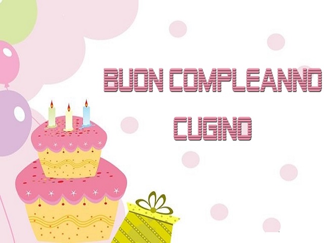 video buon compleanno cugino