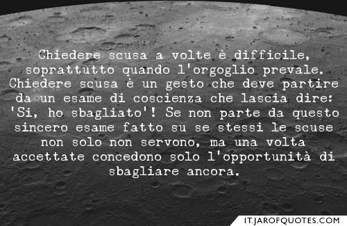 frasi di scuse