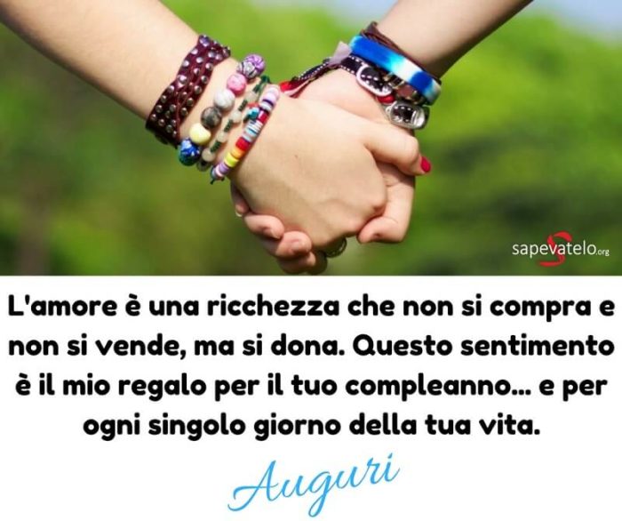 Auguri amore