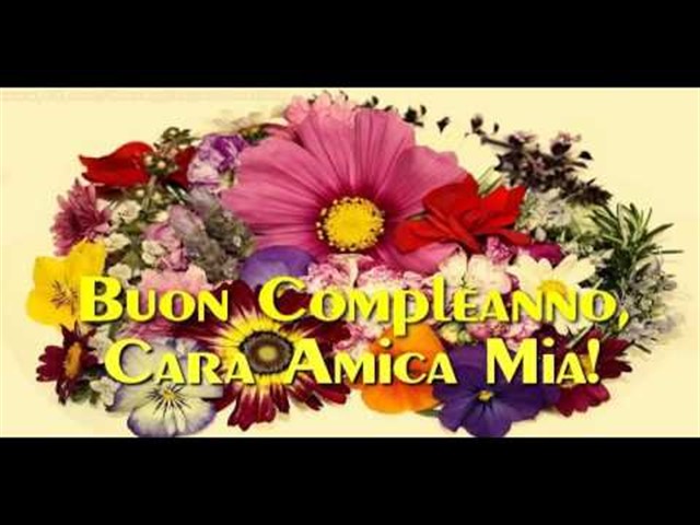 fiori per compleanno amica