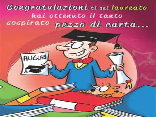 Frasi laurea simpatiche