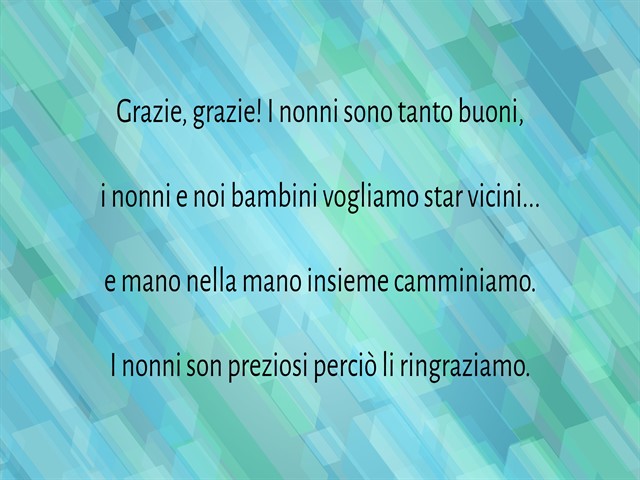 Lettera per un nonno speciale