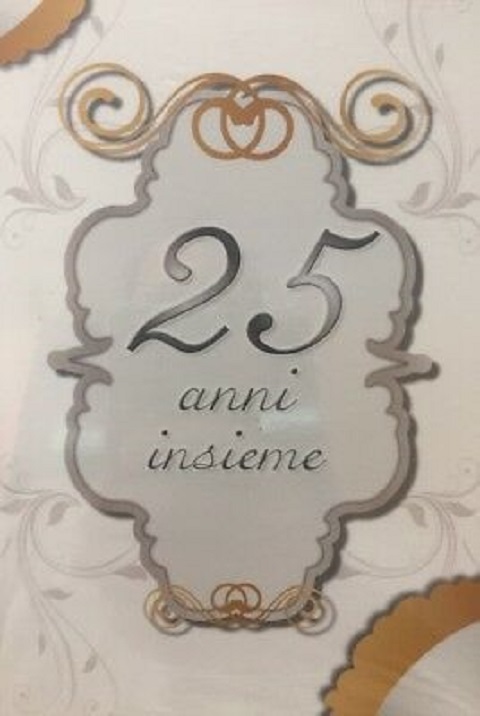 auguri 25 anni di matrimonio