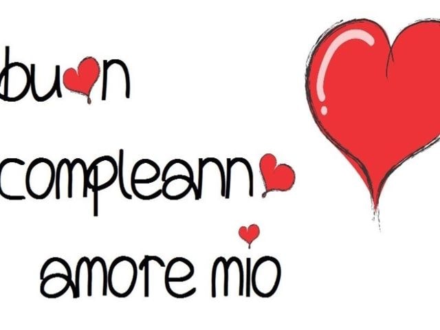 auguri amore mio