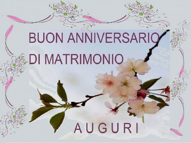 auguri anniversario di matrimonio immagini