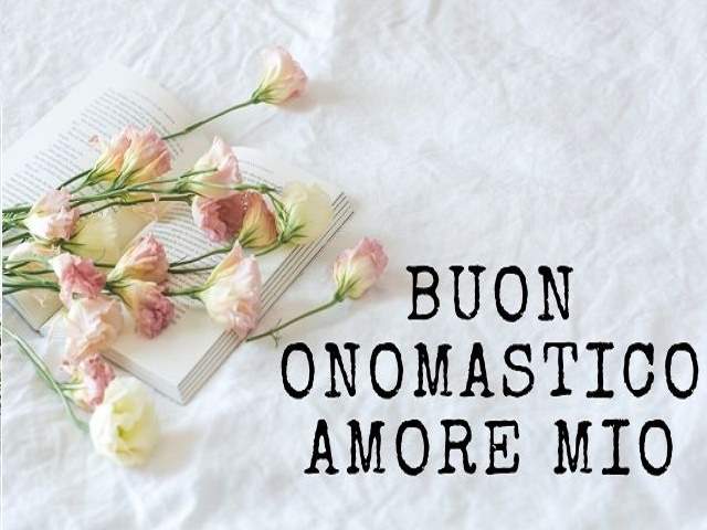 auguri buon onomastico amore 1