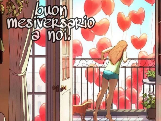 auguri di mesiversario