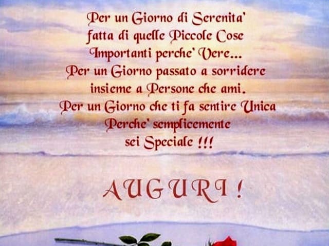 auguri per i tuoi 40 anni