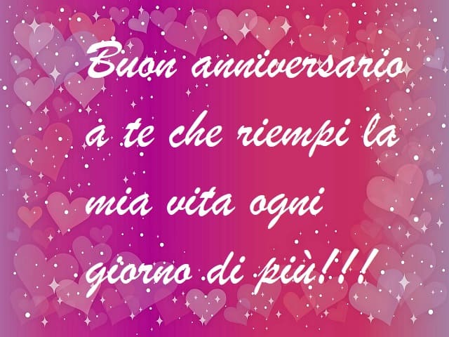 buon anniversario amore mio