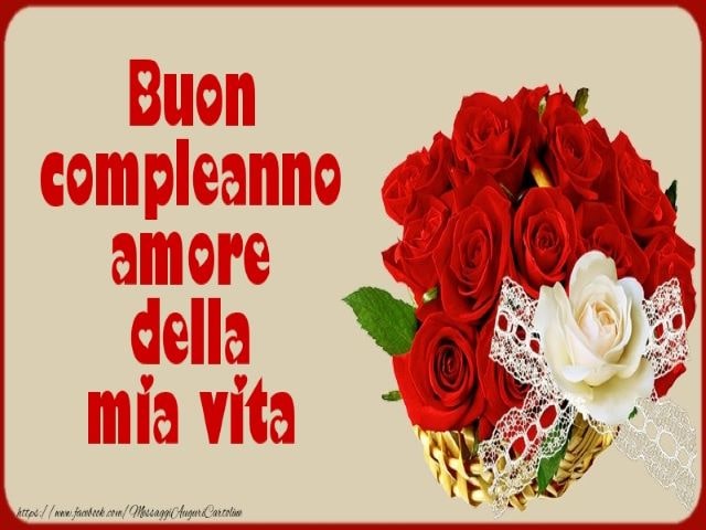 buon compleanno amore mio immagini