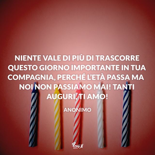 Buon compleanno amore