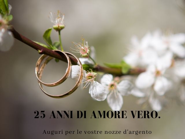 frasi 25 anni di matrimonio dai figli