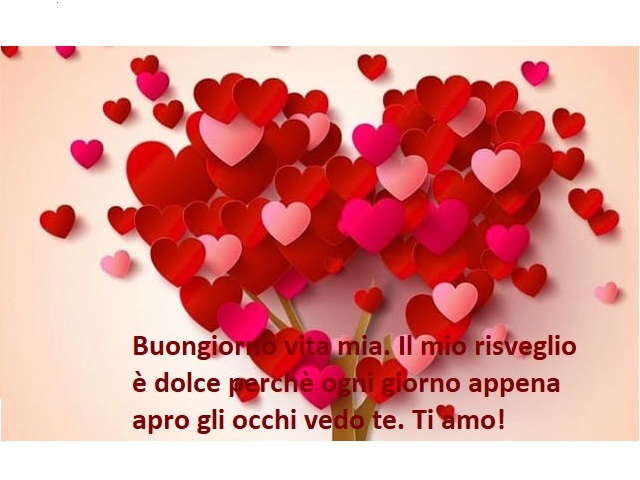 frasi amore buongiorno