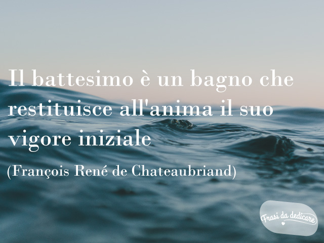 frasi battesimo brevi