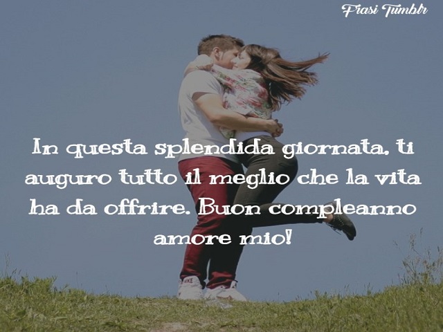 frasi compleanno amore