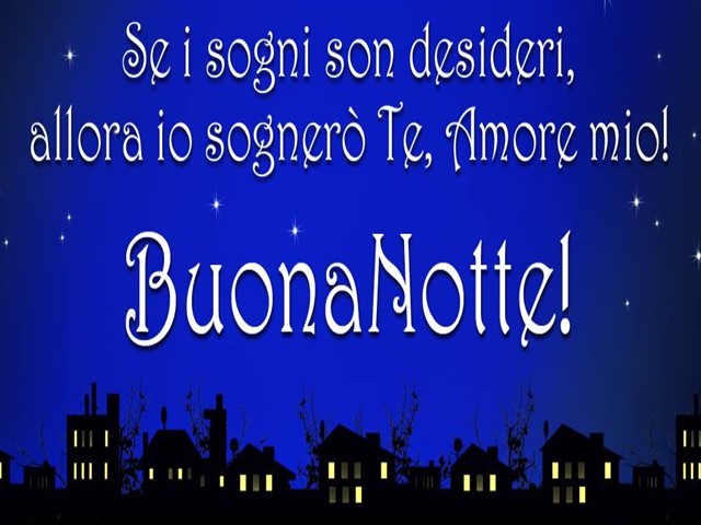 frasi d'amore della buonanotte