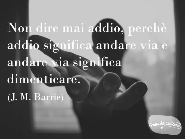 frasi di addio amore