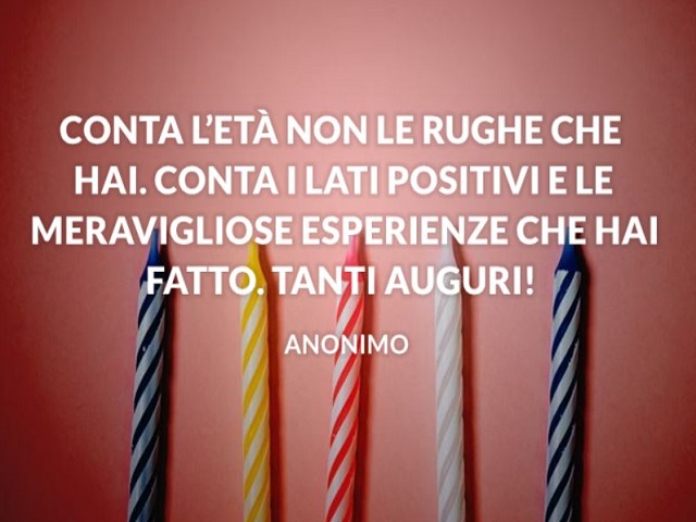 frasi di compleanno 40 anni