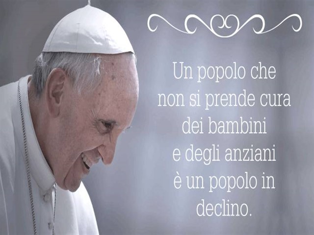 Frasi di Papa Francesco sui bambini